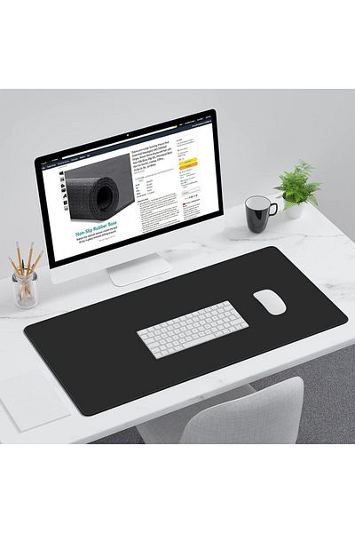 Choice 90x40 cm Black Computer Laptop Mouse Pad Office Women Large Pink Minimalist Desk Mat Girls Xxl 3MM G