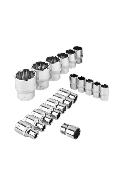 Choice 13 مم 1 قطعة 12 نقطة مقبس قصير محرك 1/2 بوصة 8-32 مم مفتاح ربط سقاطة 12 مجموعة مقبس سن للسيارة