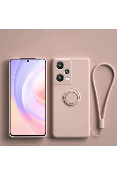 Choice for Note 13ProPlus Sand Pink Liquid Silicone Case For Xiaomi 14T 13T 12T 11T Redmi Note 14 13 12 11