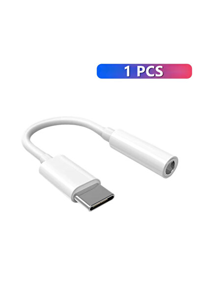 Choice كابل محول صوت AUX من النوع C إلى مقبس 3.5 ملم، قطعة واحدة، متوافق مع i...