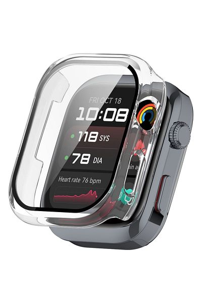Choice Huawei Watch D2 Transparent Tempered Glass+PC Case for Huawei Watch D2 Screen Protector Anti-scratch