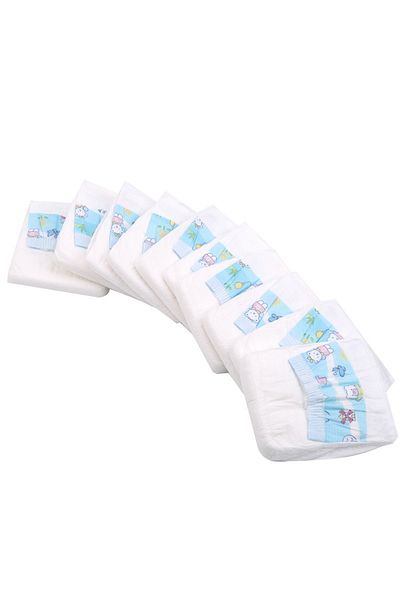 Choice M White 10pcs 10Pcs Disposable Pet Diapers for Teddy Female Leakproof Nappies Super Absorption Dog D