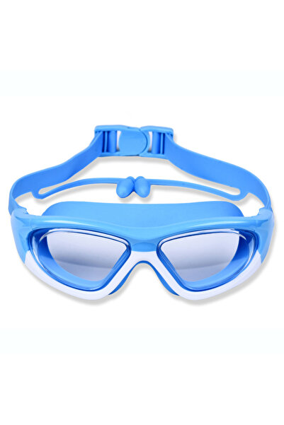 Choice نظارات سباحة زرقاء عالية الدقة للأطفال للأولاد والبنات، مضادة للضباب