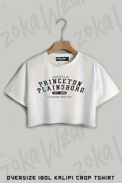 ZOKAWEAR Tricou oversize cu imprimeu Property Of Princeton Plainsboro