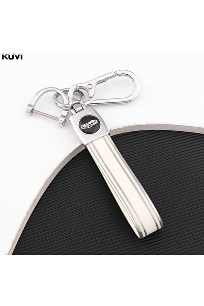 Choice4 Silver White High Quality TPU Keychain For Men Women Car KeyRing Girl...
