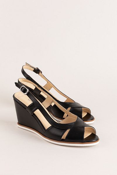 Gondol Women's Genuine Leather Wedge Heel Shoes Shhn.7029