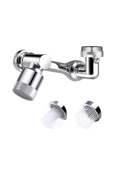 BOEM Universal Faucet Water Adapter, Sink Faucet Extension, Rotating Faucet Extension, Two Shower Modes