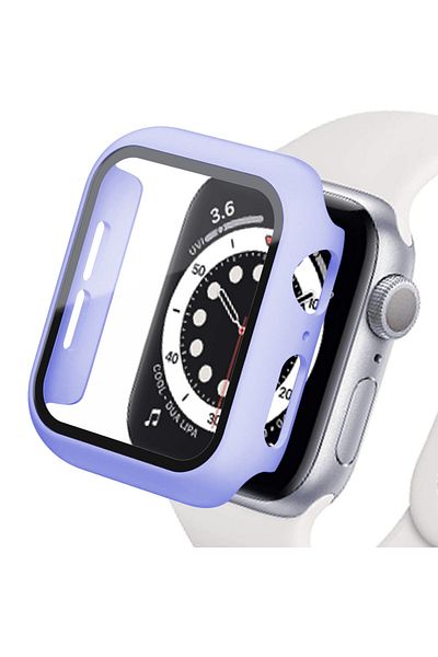 Choice Series 654 SE 40MM Lilac 21 Tempered Glass+cover For Apple Watch Accessories 45mm 41mm 44mm 40mm 42m