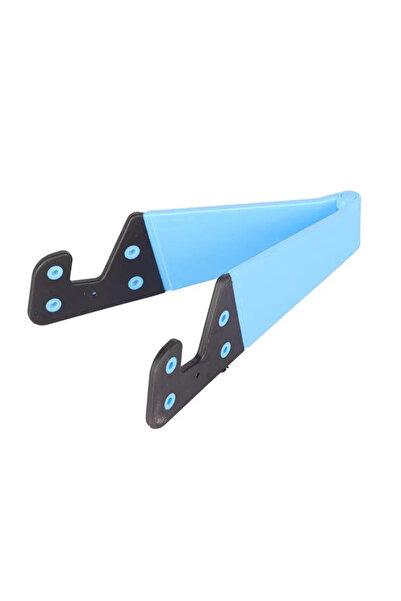choice2 blue Portable Mini Phone Tablet Holder Desktop Lazy Stand for iPhone 16 15 14 13 Pro Max iPad Samsun