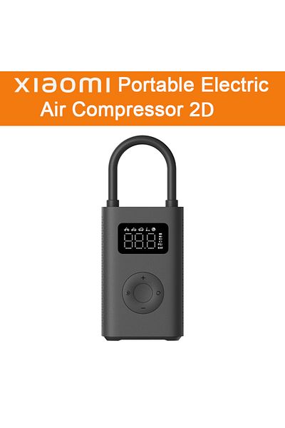 Xiaomi Air Pump 2D 2024 Upgrade Xiaomi Mini Portable Air Pump 2 Mijia Electric Air Compressor Inflator Trea