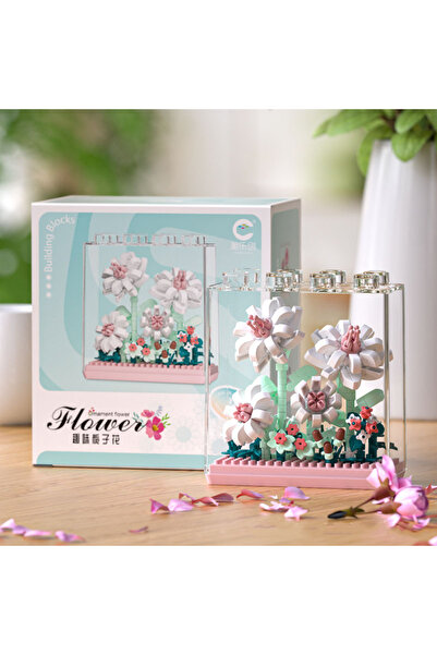 Choice3 مع صندوق 7325 مكعبات بناء إبداعية، صندوق زهور الأحلام، سلسلة الزهور ا...