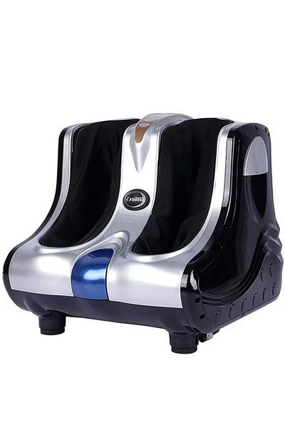 Fitness World Electric foot massager, foot and calf massager with heat and vibration and strong pressure mechanism
