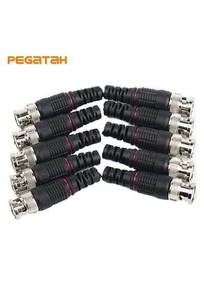 Choice 10pcs Free Shipping JR-B35 CCTV Connector BNC Adaptor ,50ohms 75ohms BNC Connector CCTV Monitor Acce