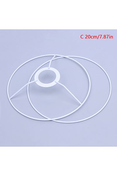 Choice C 1Set Cylinder Vintage Lampshade Lamp Iron Lamp Frame Shade Accessories For E27 Lamp Socket Chande.
