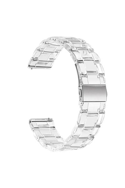 Choice Redmi Watch 5 Active Clean 22mm Transparent Resin Strap For Redmi Watch 5 Active Smartwatch Bracelet