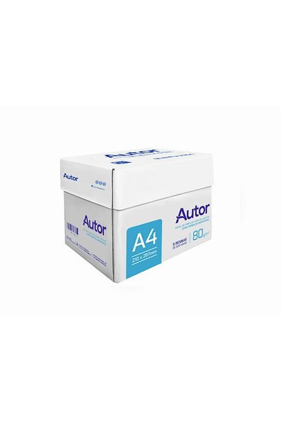 Autor Hartie copiator A4 SET, 500 coli/top - 5 top/set