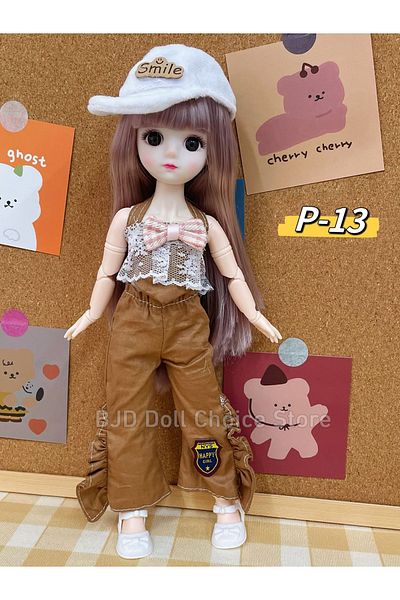 Choice 30 cm P-13 12 Inch Toys Bjd Anime Doll Dollhouse Accessories Kids Girls Skirt Hat Headdress With Clo