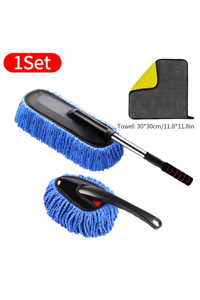 choice2 طقم أزرق من 3 قطع من SEAMETAL من الألياف الدقيقة فائقة النعومة، ممسحة...