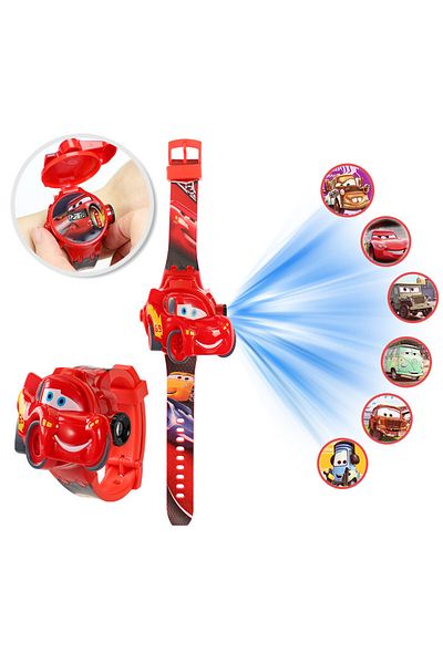 Miniso 6ty-che 3D Cartoon Stitch Kids Watches For Girls Projection Unicorn Mickey Children Watch Digital Cl