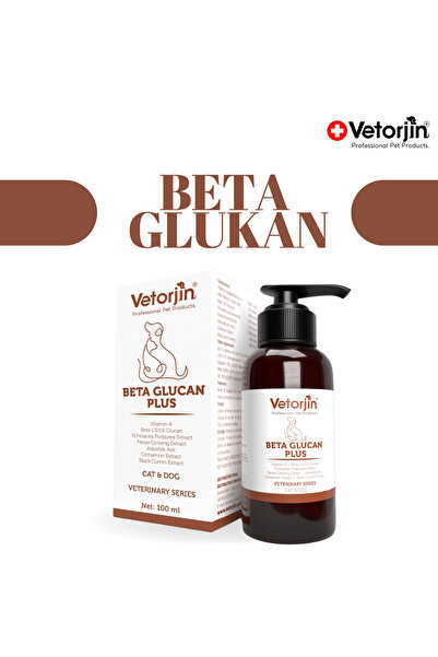 Vetorjin Kedi ve Köpek Bağışıklık Yükseltici Beta Glukan & Gingseng 100 ml