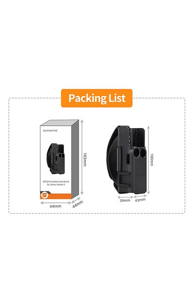 Choice Expansion Hand Band Expansion Hand Band For DJI Pocket 3 Hand Band Protective Case Expansion Frame H