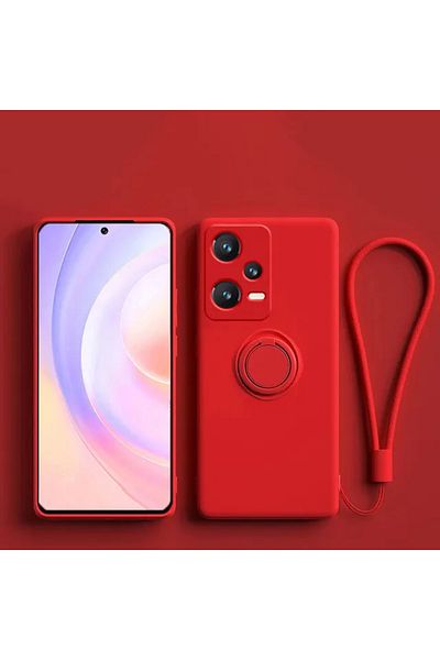 Choice for Xiaomi 14T Pro Red Liquid Silicone Case For Xiaomi 14T 13T 12T 11T Redmi Note 14 13 12 11 10 Pro
