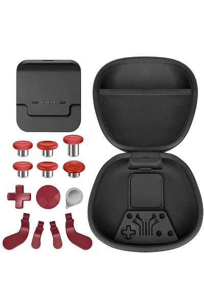 Choice Red kit For Xbox Elite Controller Series 2 Controller Carrying case kit Component Pack Replacement J