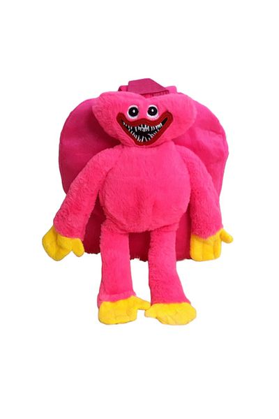 ABYZ Plush Backpack With Huggy Wuggy Poppy Playtime Pink