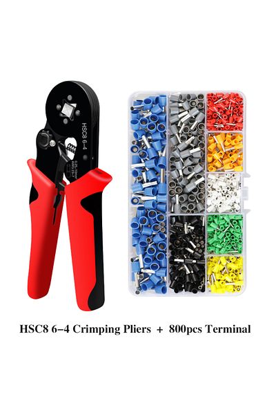 Choice Hsc8 6-6 Tubular Terminal Crimping Pliers Hsc8 6-4a Crimper Wire Mini Ferrule Crimper Tools Househol