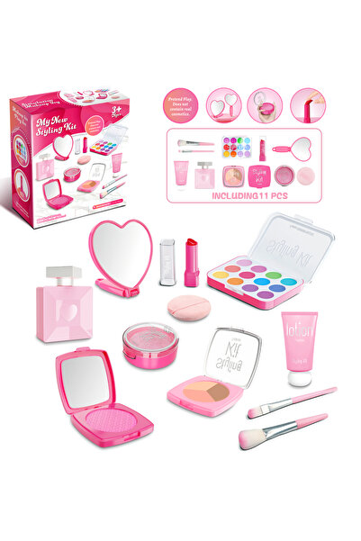 choice2 598027 Play Makeup Toys, Simulated Cosmetics Fake Makeup Set Lipstick Powder Blusher Not Real Makeup