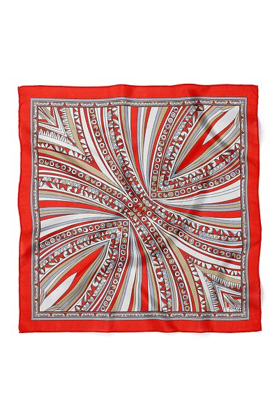 nehir eşarp Line Pattern Scarf Bandana 50X50 cm