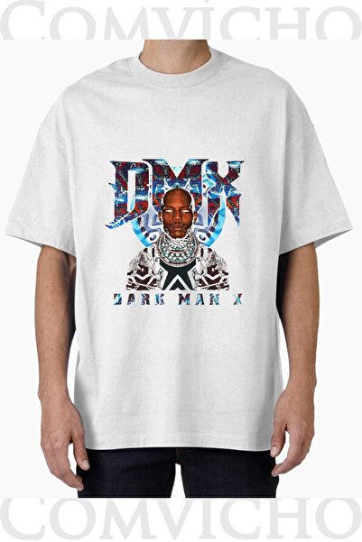 COMVİCHO تي شيرت مطبوع بتصميم dmx v4 للجنسين