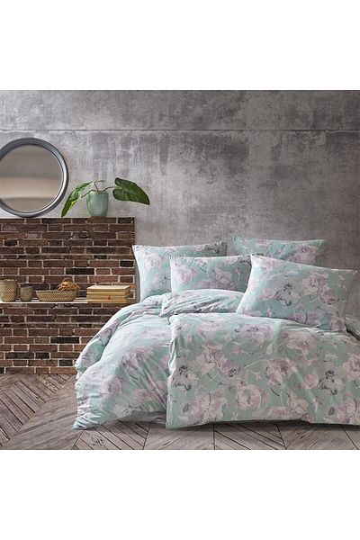Homelux Bed Linen for 2 Persons Berlin, Fitted Sheet 220x240 cm, Duvet Cover 200x220 cm, 2 Pillowcases 50x70