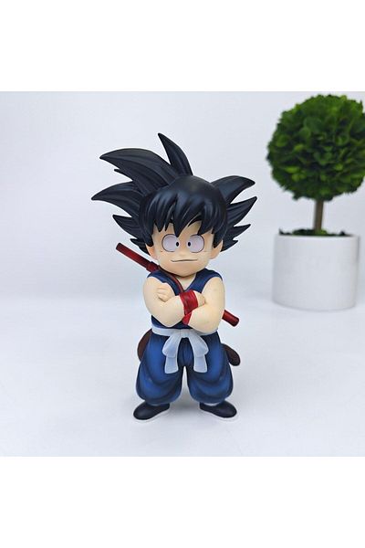 BANDAI Goku 14cm/5.5in Anime Dragon Ball figures Childhood Civilization Goku Action Figure Pvc Model Statue