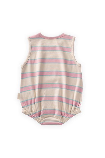 Cigit Body cu dungi 0-3 ani Pudra Blue Stripes