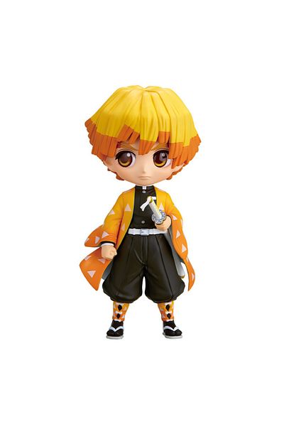 BANDAI OPP bag Anime 15cm Demon Slayer Figure Nezuko Tanjirou Zenitsu Inosuke Kyoujurou Giyuu Kawaii Qposke