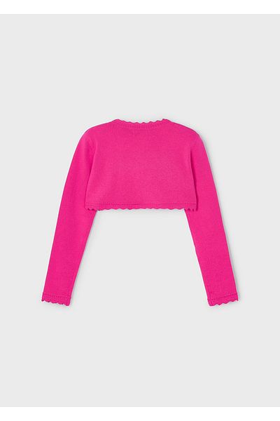 MAYORAL Girl's Bolero Cardigan Fuchsia
