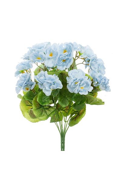 Choice 1pc Blue 1/5pcs Artificial Plant Silk Begonia Flower Outdoor garden arch UV protection Wedding bride