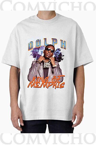 COMVİCHO تي شيرت مطبوع بتصميم V2 للجنسين للشباب