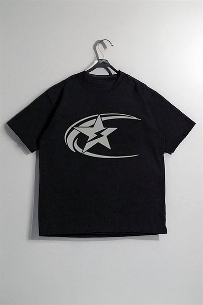 Karakedi Tricou unisex cu grafic Black Cosmos Star