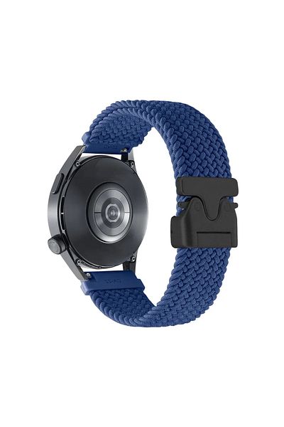 Choice 20mm watch band 09 blue Strap For Samsung Galaxy Watch 7/FE/6/5/5 pro/4/Classic/3 Braided Bracelet c