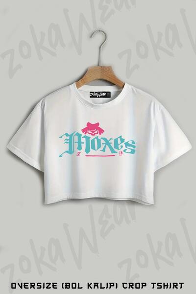ZOKAWEAR Cyberpunk Moxes εμπριμέ υπερμεγέθη μπλουζάκι