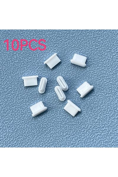 Choice white 10PCS 10/30/50PCS Type-C Silicone Dust Plugs Phone USB Charging Port Protector Cover Type C An