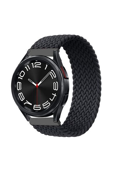 Choice 20mm XS Black 20mm 22mm Band for Samsung Galaxy watch 4 5 6 44mm 40mm Pro 45mm Classic 47mm 43mm bra