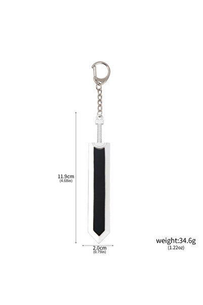 Choice K00843 Cool Dragonslayer Key Ring Anime Game Berserk Sword Keychain Bag Backpack Jewelry Decoration