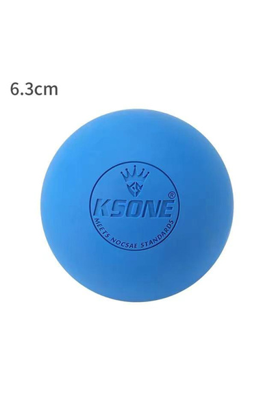 Choice كرة تدليك زرقاء واحدة 6.3 سم كرة اللفافة كرة لاكروس اليوغا استرخاء الع...