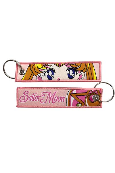 Miniso KSM-02 2023 Anime embroidery Key Jet Tag Personalized Key chain Personalized Key Fobs Cartoon Keycha