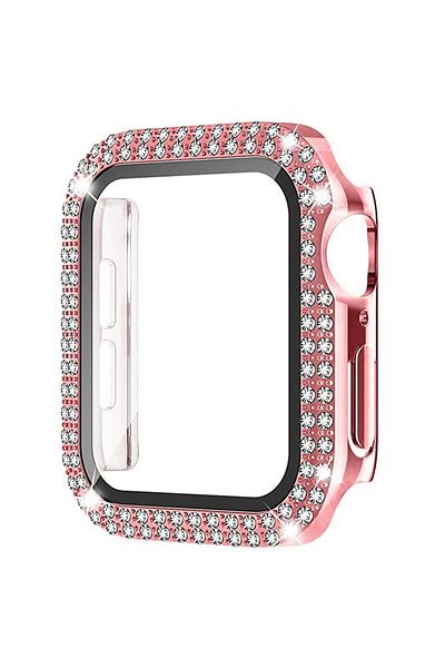 Choice 40mm series 654 SE rose pink Cover For Apple watch Case 45mm 41mm 44mm 40mm 38mm 42mm Diamond Temper