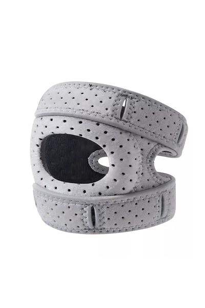 Choice gray L Patella Knee Braces Adjustable Sports Kneepad Patellar Knee Patella Tendon Support Strap Bra