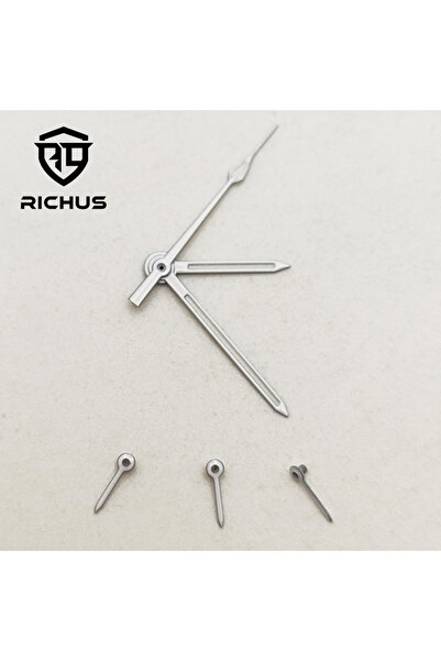 Choice white RICHUS VK63 Watch Hands White/Black Quartz Watch Hands Green Lum...